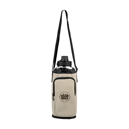 Malm&ouml; - Recycled PU Zipper Pocket Bottle Bag - 1.8L E168301