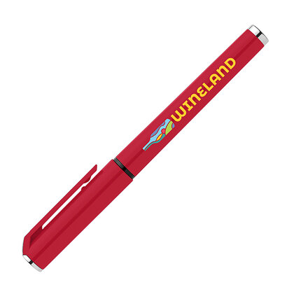 Islander Recycled Plastic Monochrome Gel Grip Pen E161906