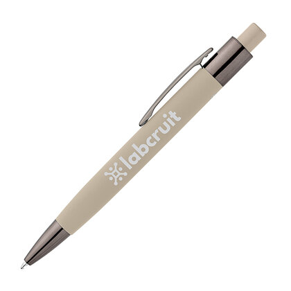 Malm&ouml; Recycled Aluminium Soft Touch Barrel Pen E161806