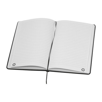 A5 notebook made of recycled paper