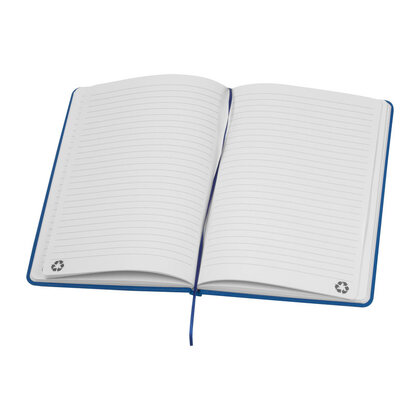 A5 notebook made of recycled paper