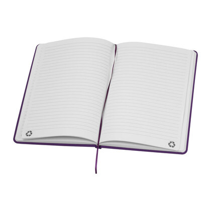 A5 notebook made of recycled paper