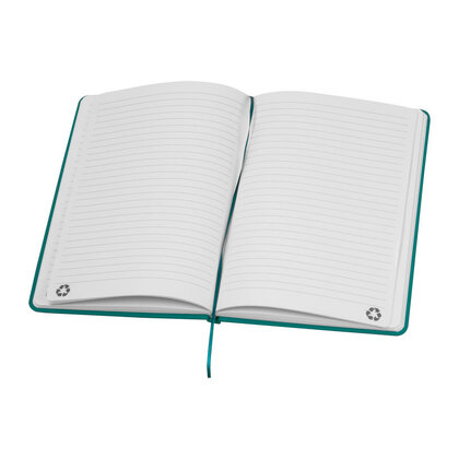A5 notebook made of recycled paper