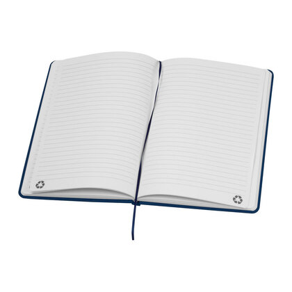 A5 notebook made of recycled paper