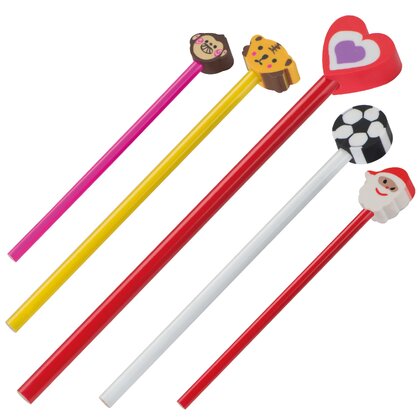 Pencils with different heads GERTRUDA
