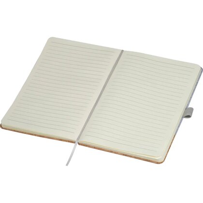 A5 notebook out of cork and felt TERESA