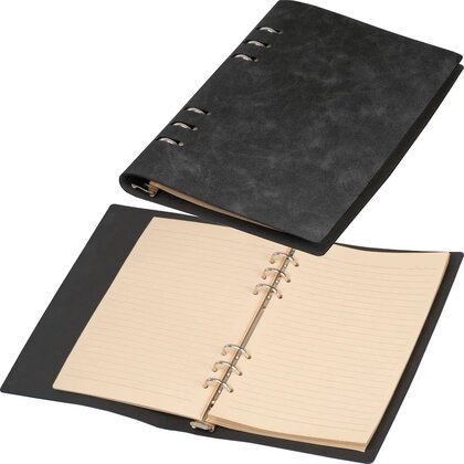 A5 ring binder with PU cover ROSARIA