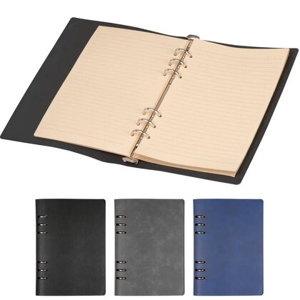 A5 ring binder with PU cover ROSARIA