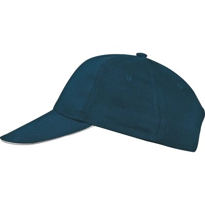 6-panel sandwich baseball cap CURTIS