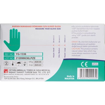 Disposable gloves