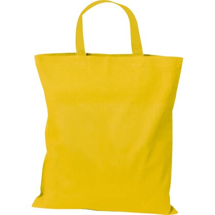 Cotton bag with short handles MARSHALL