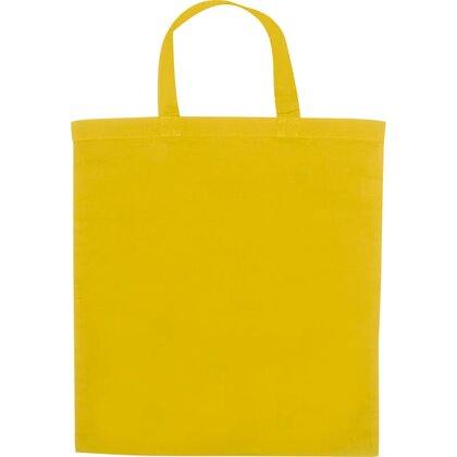 Cotton bag with short handles MARSHALL