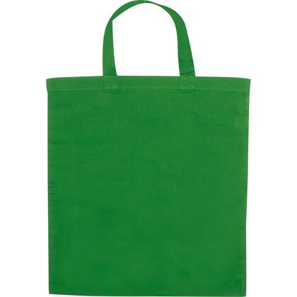 Cotton bag with short handles MARSHALL