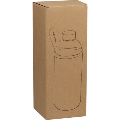 1000 ml glass bottle with neoprene sleeve JESSICA