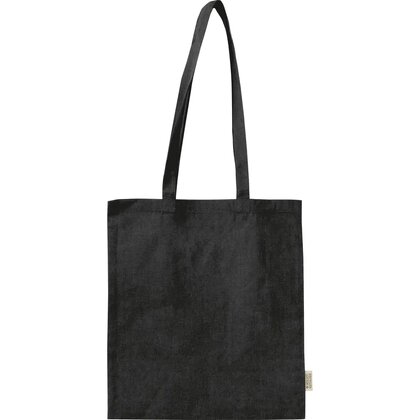 Cotton bag with long handles made from recycled cotton and RPET GLEN