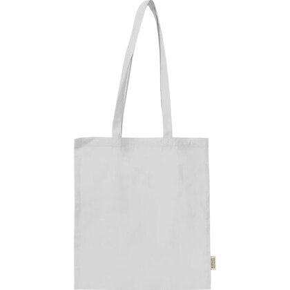 Cotton bag with long handles made from recycled cotton and RPET GLEN