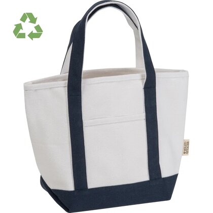 Small carrier bag made from recycled cotton GINA