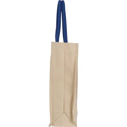 Canvas shopper with long handles RODOLFO