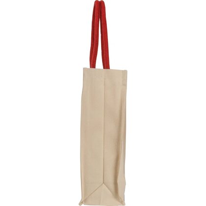 Canvas shopper with long handles RODOLFO