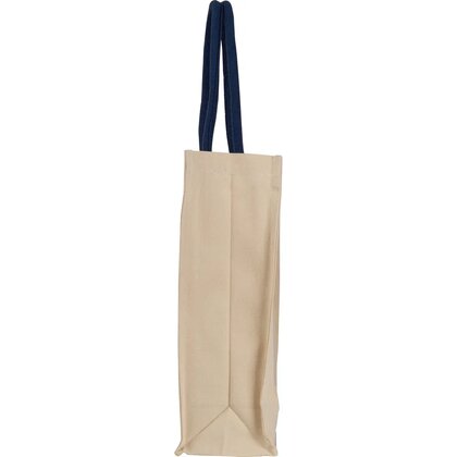 Canvas shopper with long handles RODOLFO