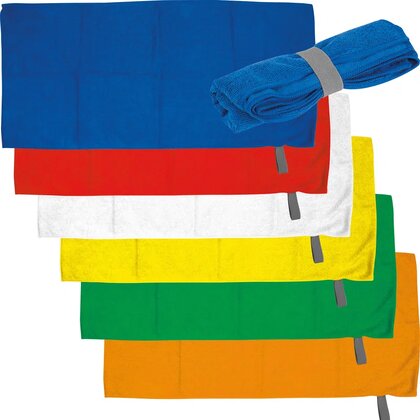 Microfibre towel with elastic band HUGH