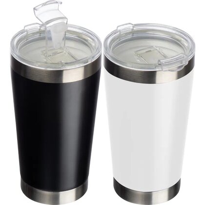 Stainless steel mug with ceramic coating inside KORNEL