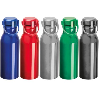Drinking bottle made from recycled aluminium