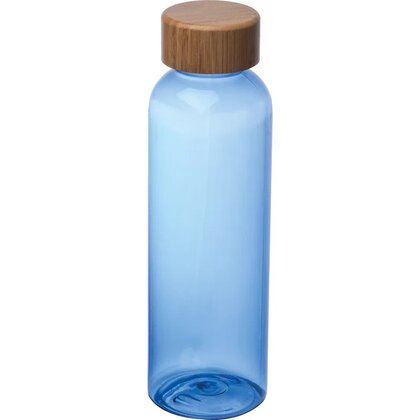 PET drinking bottle with bamboo lid, 500ml SAMBOR