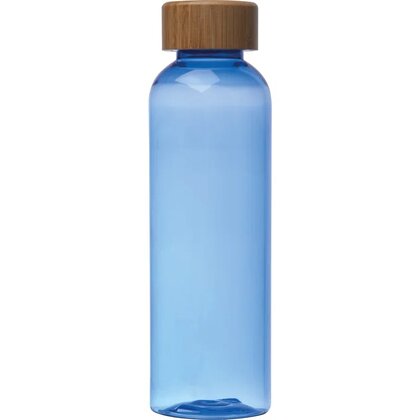 PET drinking bottle with bamboo lid, 500ml SAMBOR