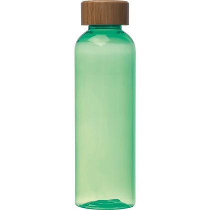 PET drinking bottle with bamboo lid, 500ml SAMBOR