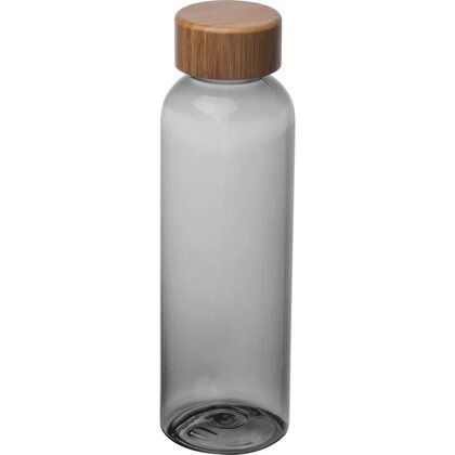 PET drinking bottle with bamboo lid, 500ml SAMBOR
