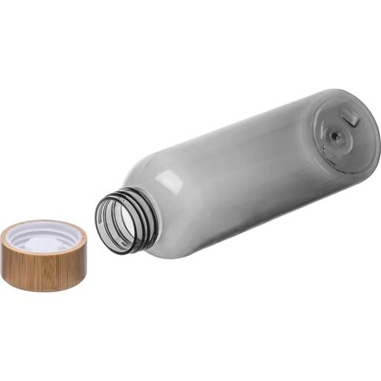 PET drinking bottle with bamboo lid, 500ml SAMBOR