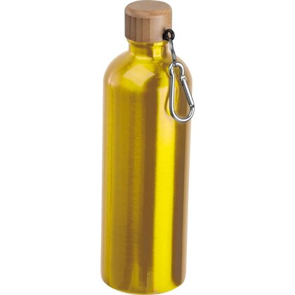 Stainless steel drinking bottle with carabiner, 750ml RUTH