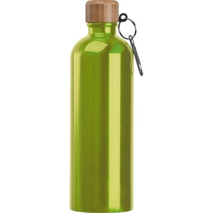 Stainless steel drinking bottle with carabiner, 750ml RUTH