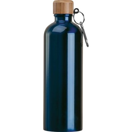 Stainless steel drinking bottle with carabiner, 750ml RUTH