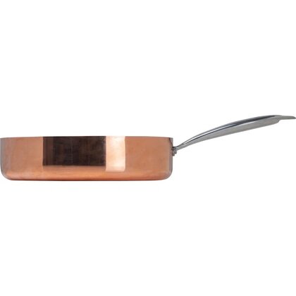 CrisMa copper frying pan with high rim BERTHA