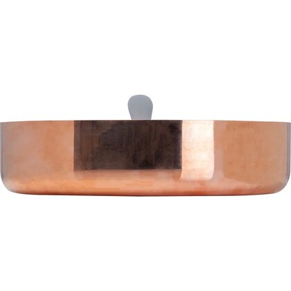 CrisMa copper frying pan with high rim BERTHA
