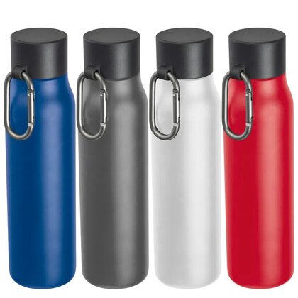 Drinking bottle with carabiner, 600ml ANNIE
