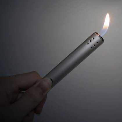 Slim long metal electronic lighter GRANT