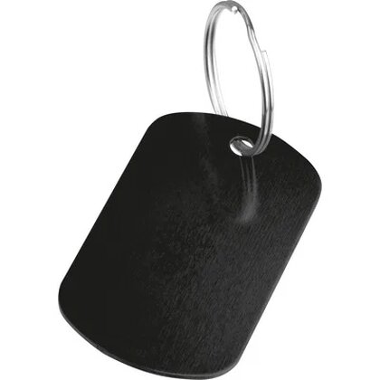 Key ring metal plate LIESELOTTE