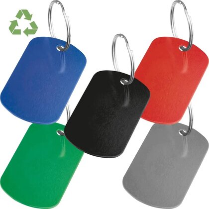 Key ring metal plate LIESELOTTE