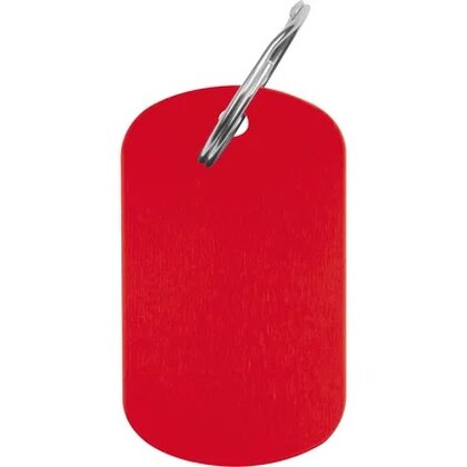 Key ring metal plate LIESELOTTE