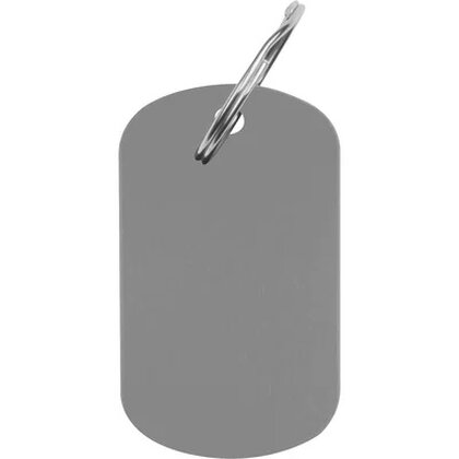 Key ring metal plate LIESELOTTE