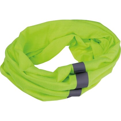 Bandana loop scarf with reflective stripes IGNACIO