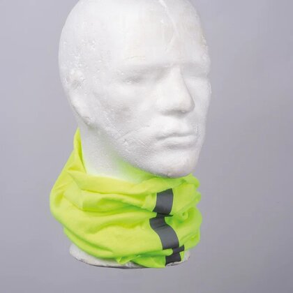 Bandana loop scarf with reflective stripes IGNACIO
