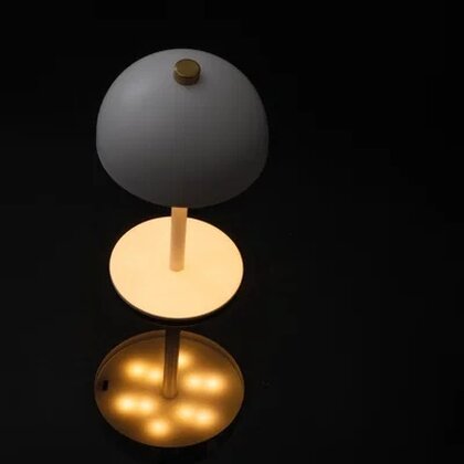 Stainless steel table lamp CODY