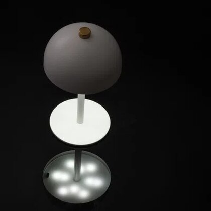 Stainless steel table lamp CODY