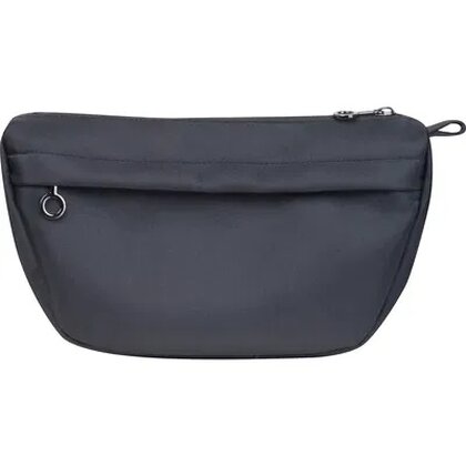 Waist bag &ndash; nylon, gun metal details LUANA