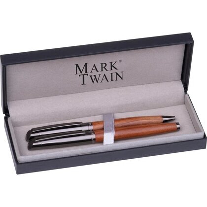 Mark Twain wooden writing set KATRINA