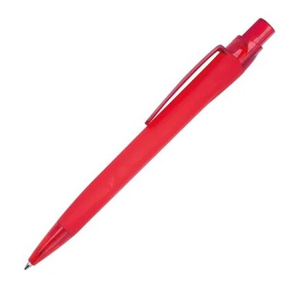 Rubberized plastic pen ORLANDO